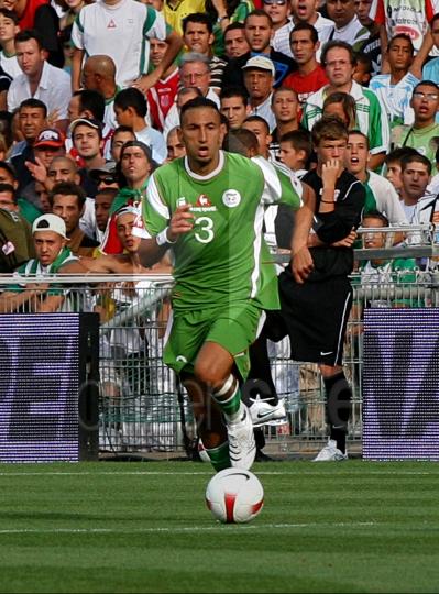 Algeria's Nadir Belhadj thinks his team can beat England